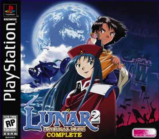 Lunar 2 Eternal Blue Complete box art for Playstation